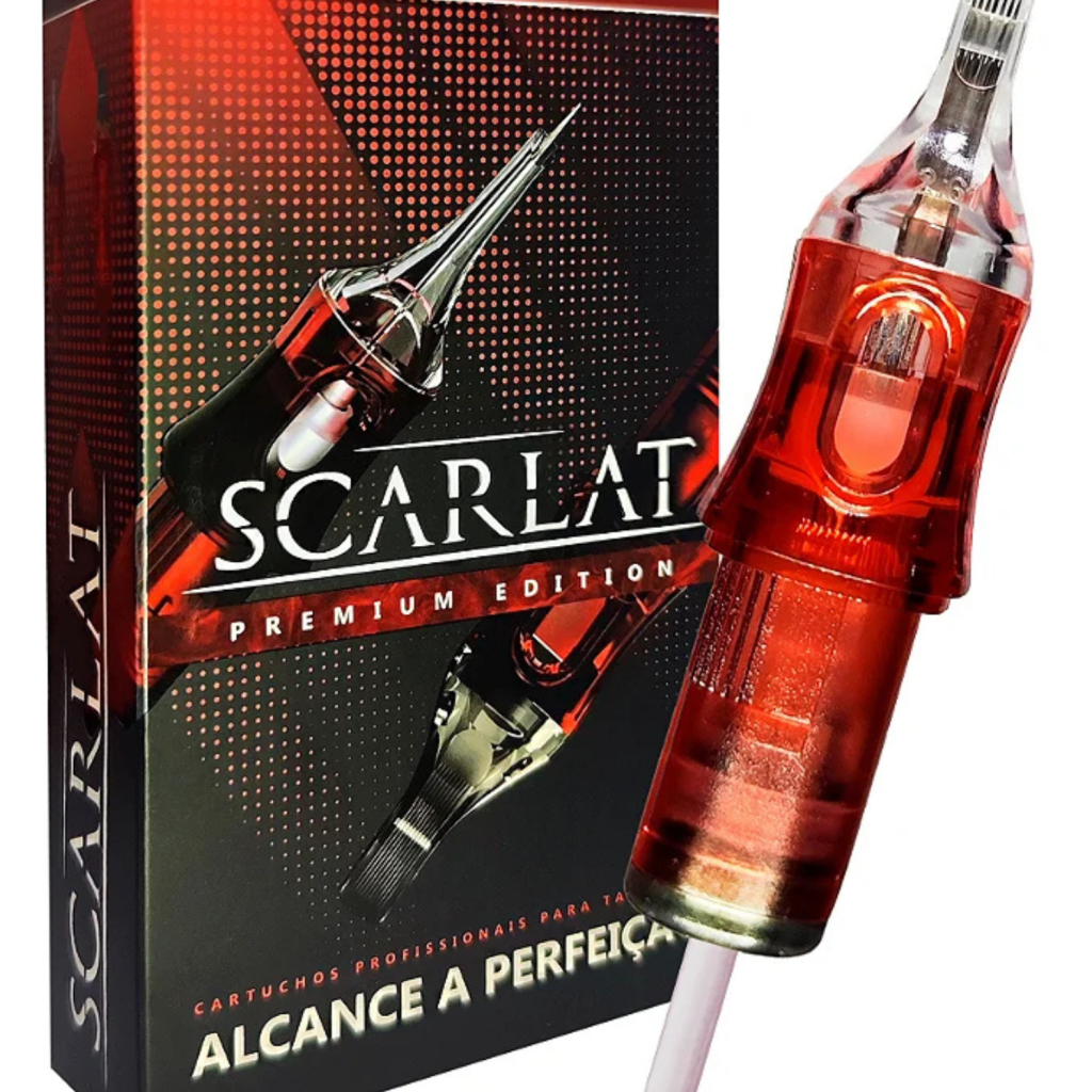 Cartuchos Scarlat Caixa Tatto C/20un