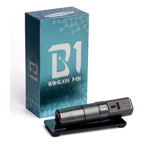 Máquina para Tatuagem Pen Bluenova B1 Wireless Dermógrafo e Micropigmentação