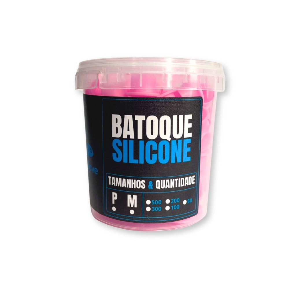 Batoque Ink Move Silicone Rosa P