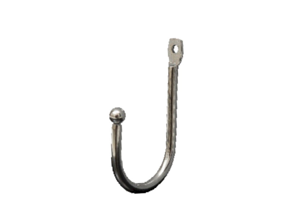  GANCHO DE PROVADOR COM 1 CROMADO