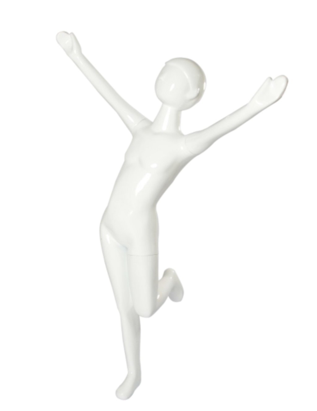 V10003B MANEQUIM INFANTIL ALEGRIA UNISSEX BRANCO