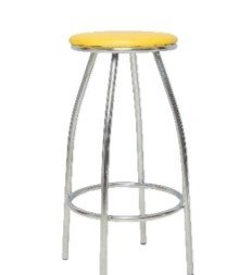  BANQUETA SEM ENCOSTO CROMADA