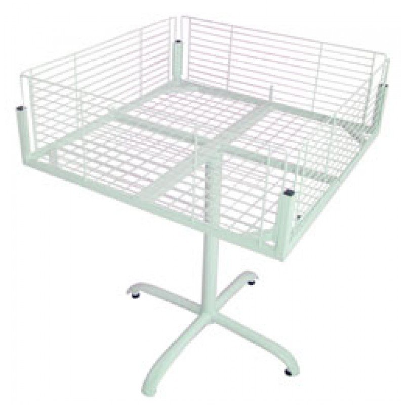 CESTO LUXO COM TELA BRANCO