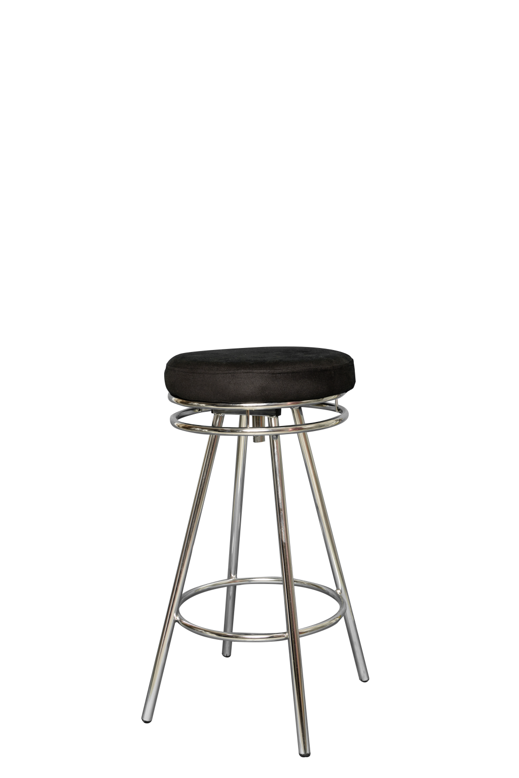 BANQUETA GIRATÓRIA LINEAR CROMADA