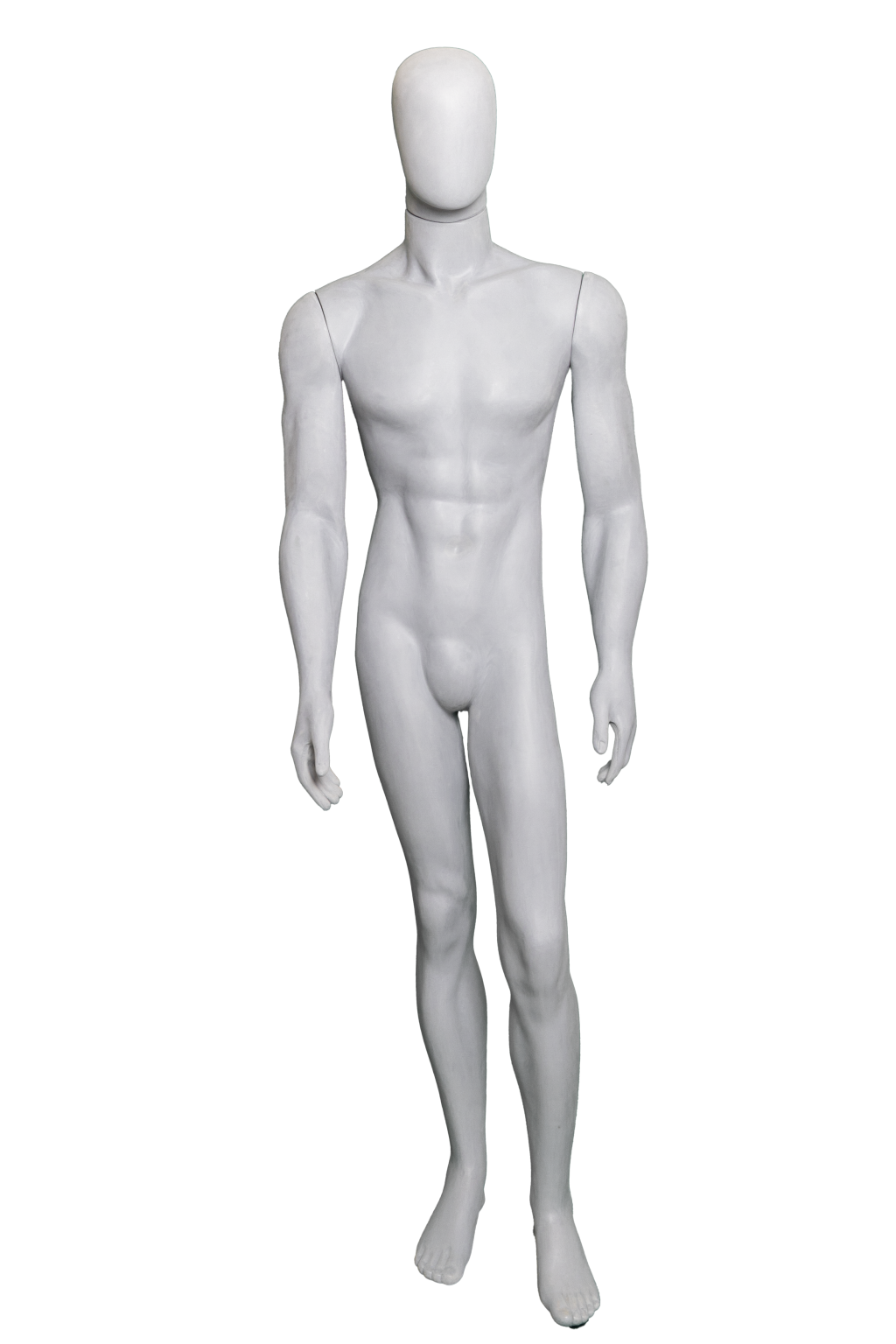 MANEQUIM MASCULINO  VELUDO CINZA