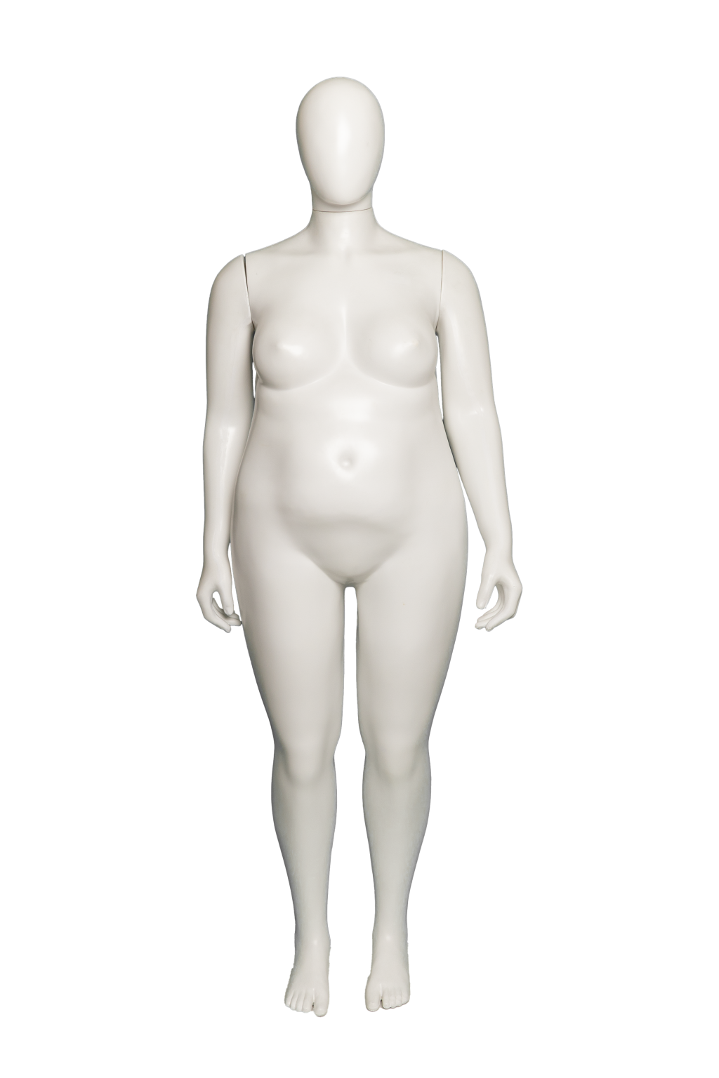 MANEQUIM FEMININA PLUS BRANCA