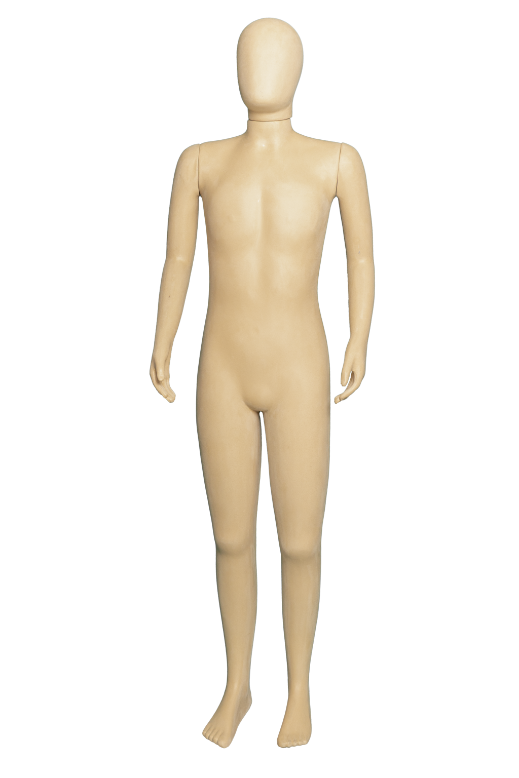 MANEQUIM JUVENIL DE VELUDO BEGE