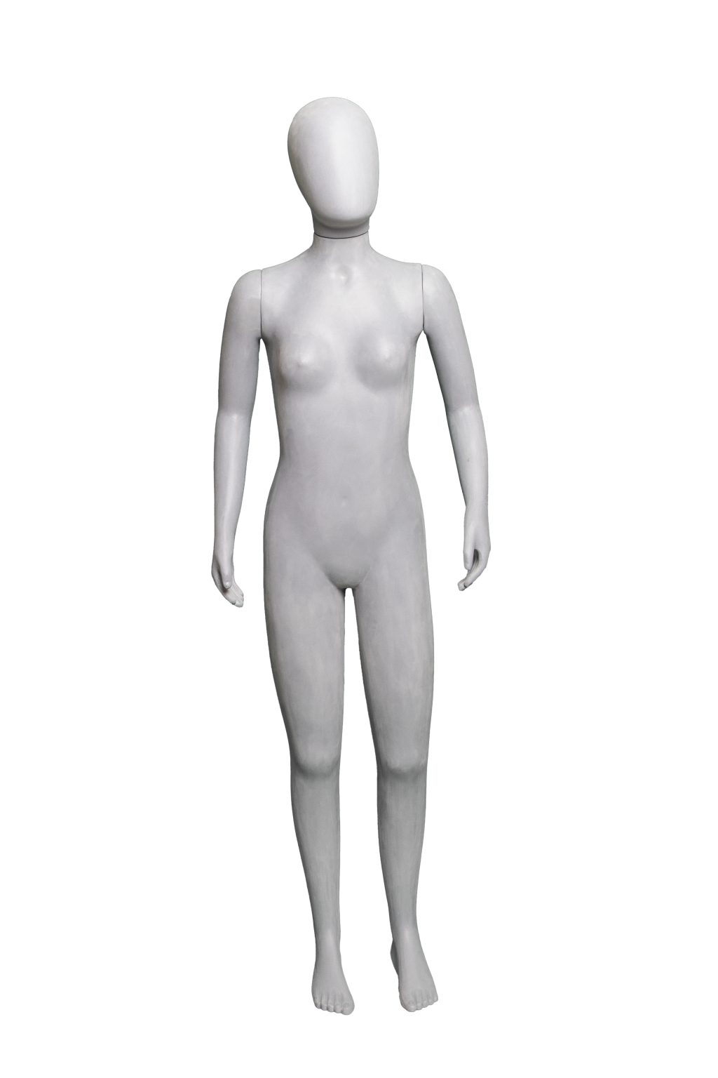 MANEQUIM JUVENIL DE VELUDO CINZA 