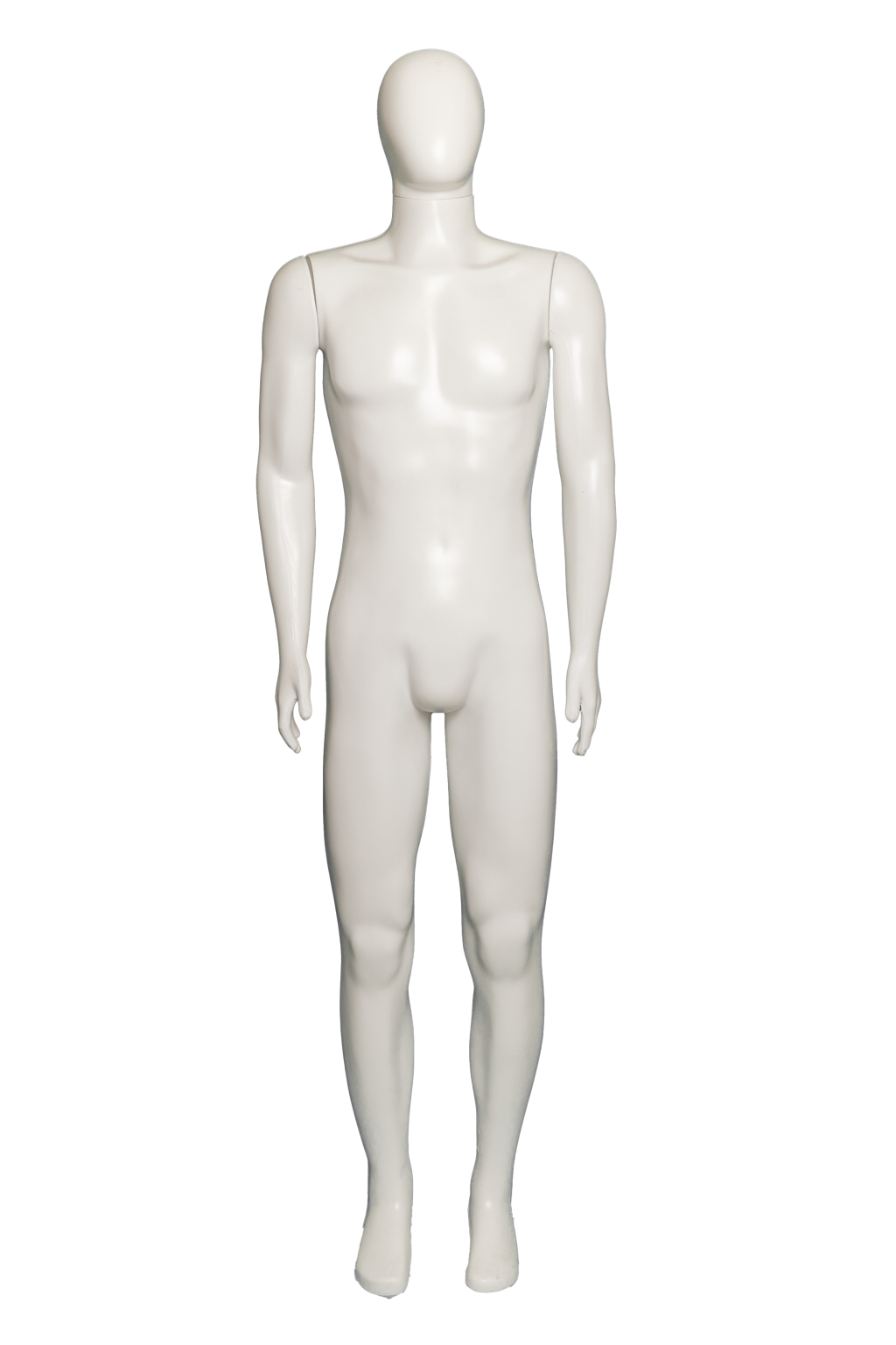 MANEQUIM MASCULINO RETO BRANCO 