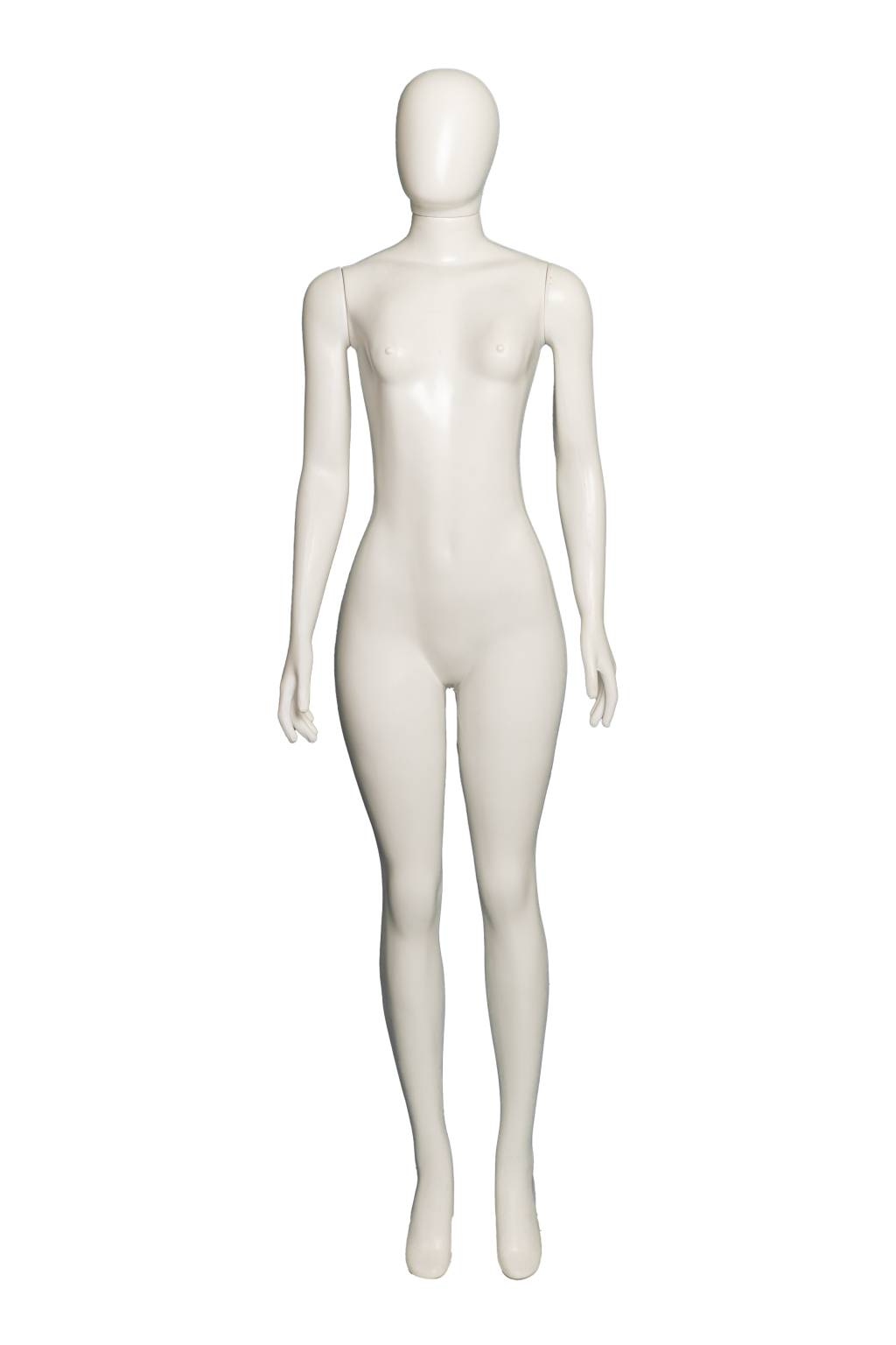 MANEQUIM FEMININA RETA BRANCA 