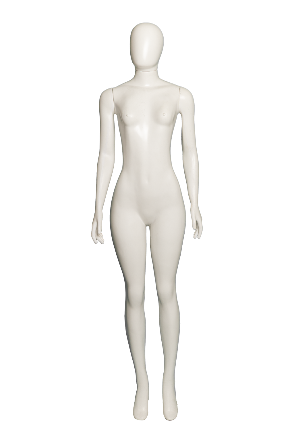 MANEQUIM FEMININA RETA BRANCA 