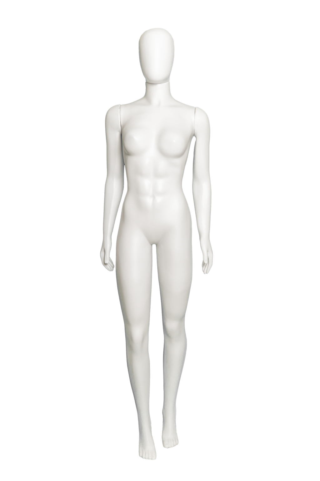 MANEQUIM FEMININA RETA CARIOCA BRANCO GELO 