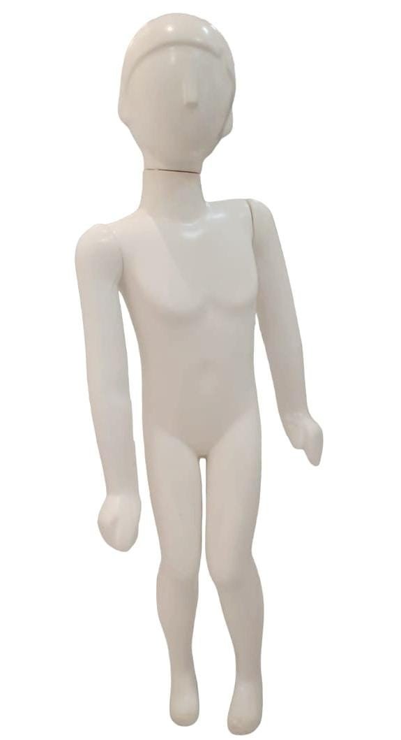 V10002B MANEQUIM INFANTIL ALEGRIA UNISSEX BRANCO 