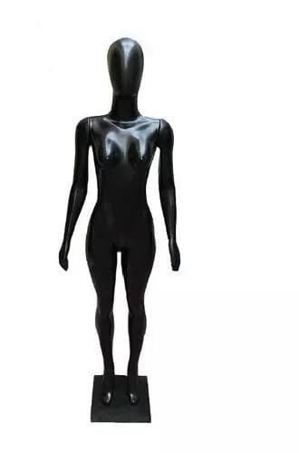 MANEQUIM FEMININA RETA PRETA