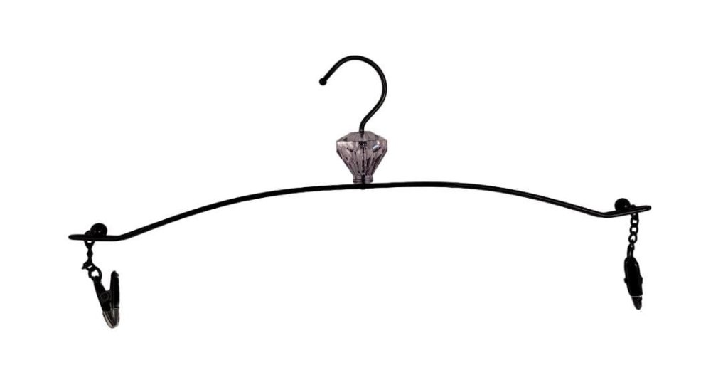 CABIDE LINGERIE METAL PRETO