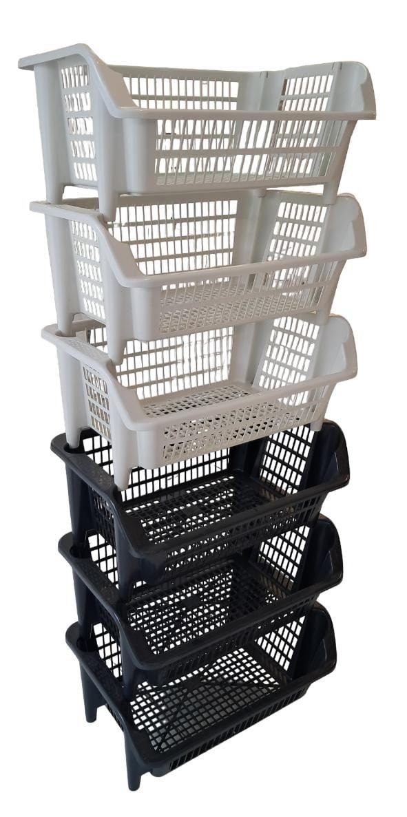 CESTO EMPILHAVEL G {UNIDADE} 