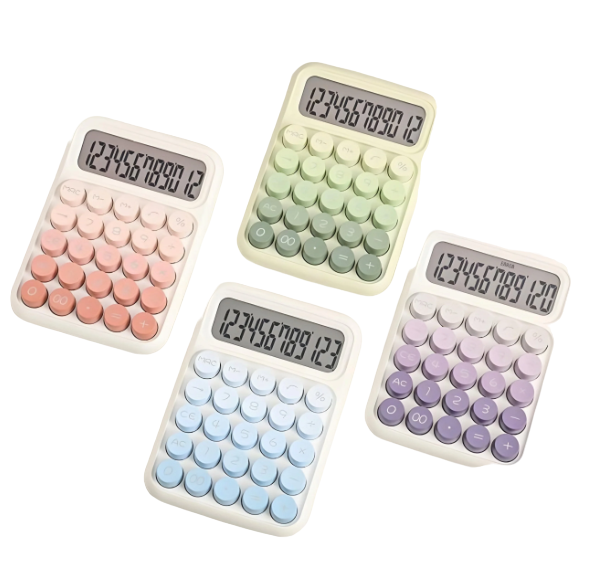 CALCULADORA BOTÃO DEGRADE 