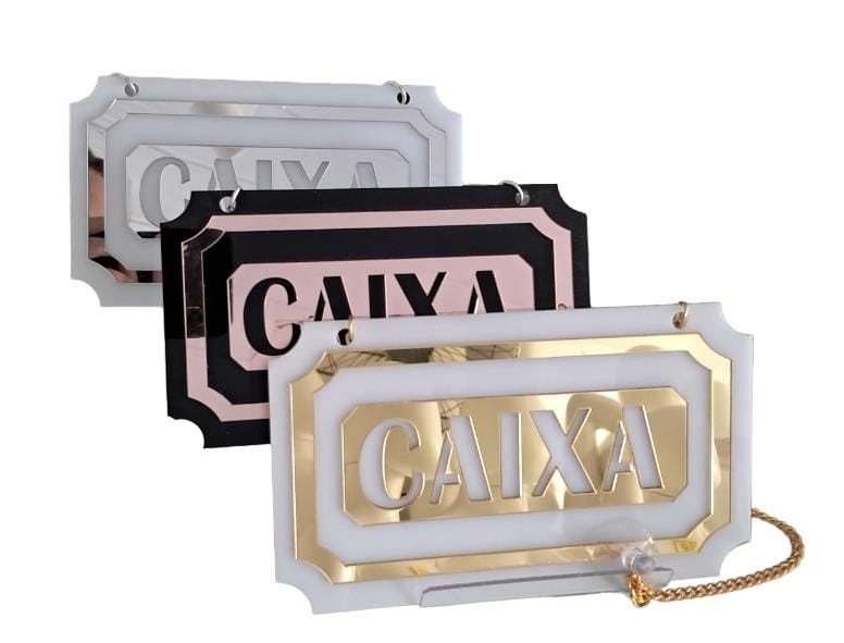 PLACA CAIXA C/CORRENTE 