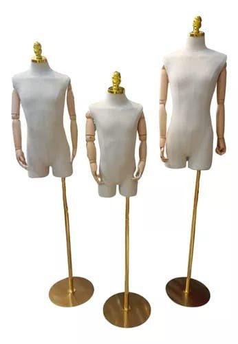 BUSTO INFANTIL PLACA METAL