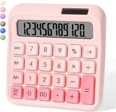 CALCULADORA BOTÃO COLORIDO