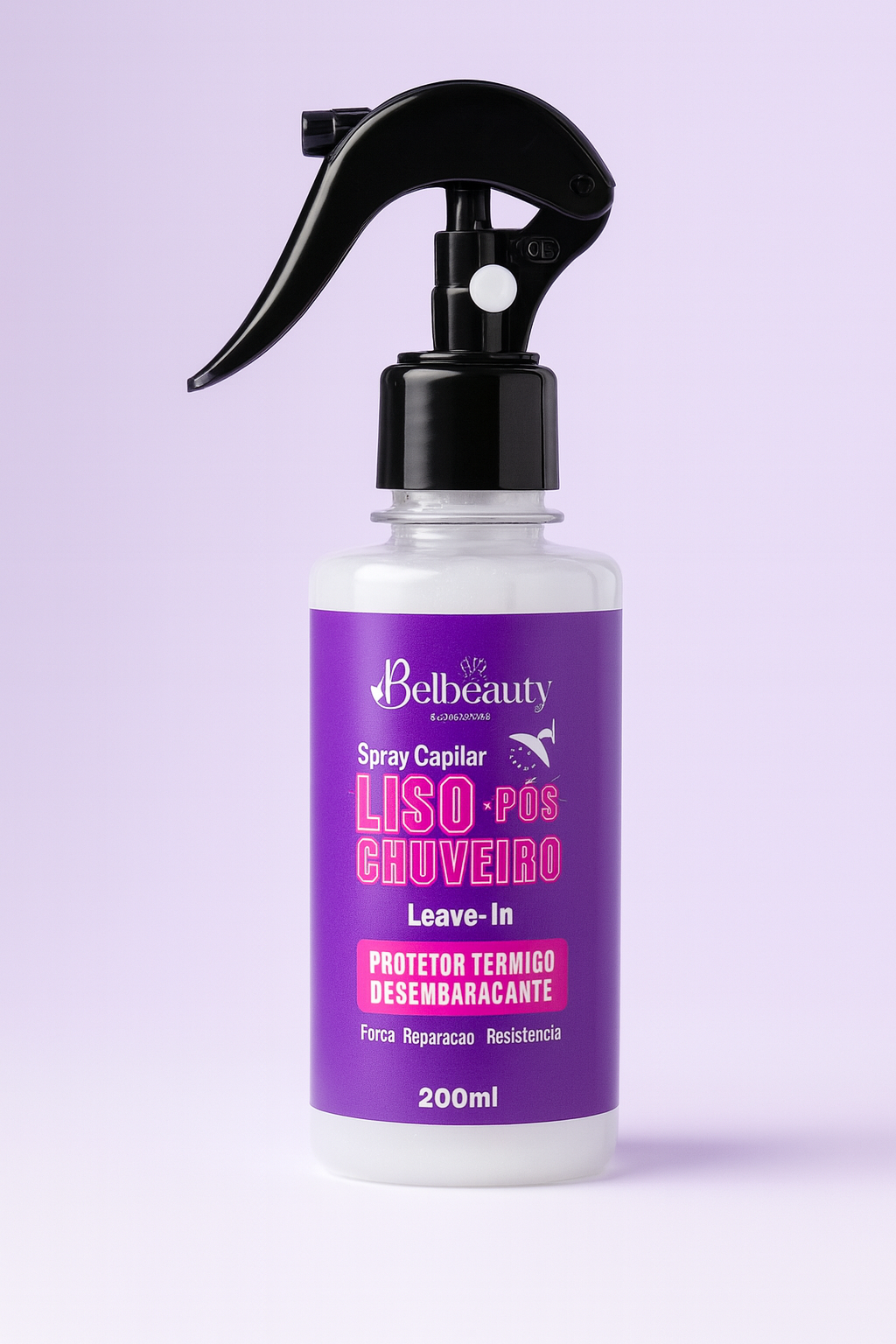 Spray de proteção térmica liso pós chuveiro 