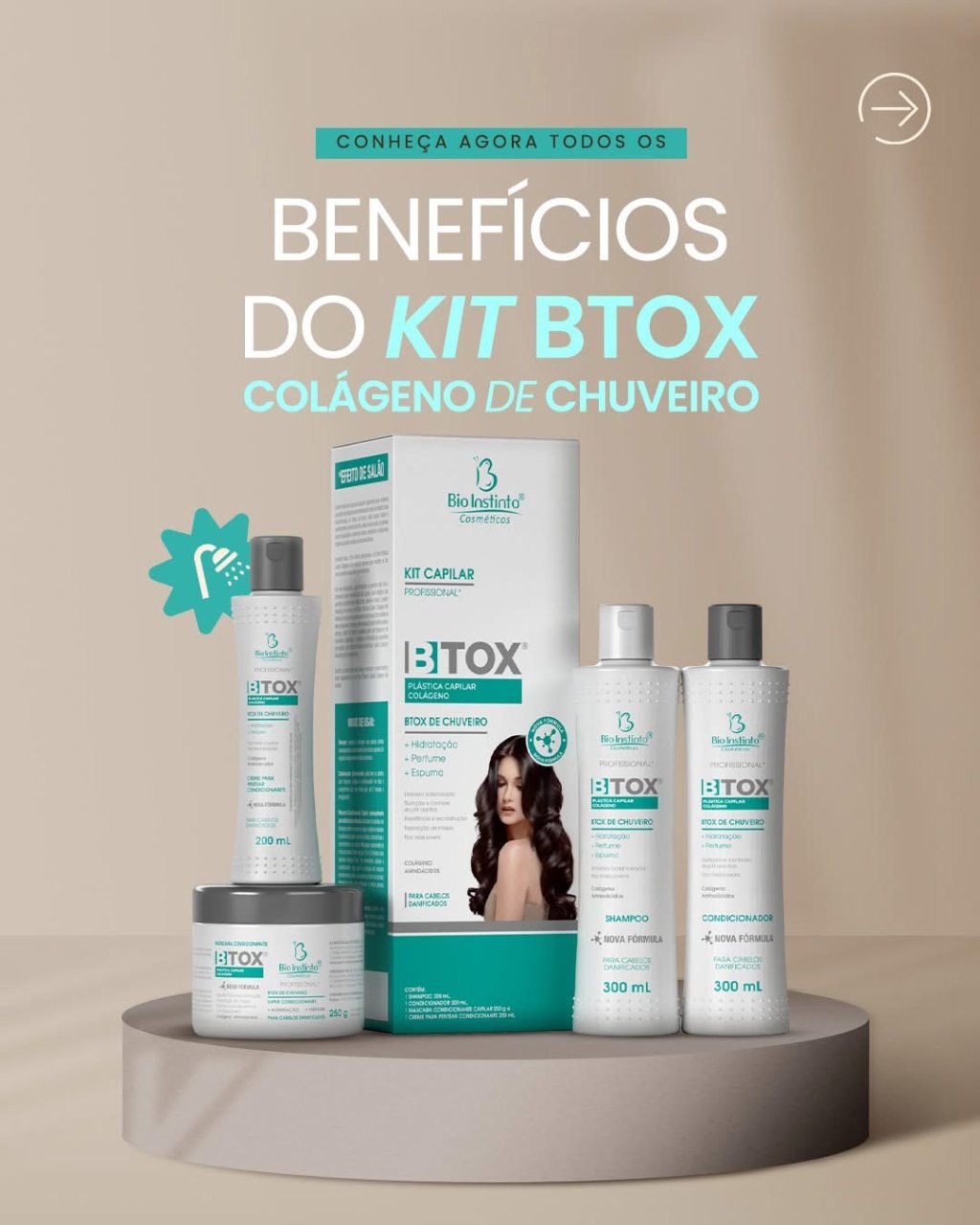 Kit btox 4pçs