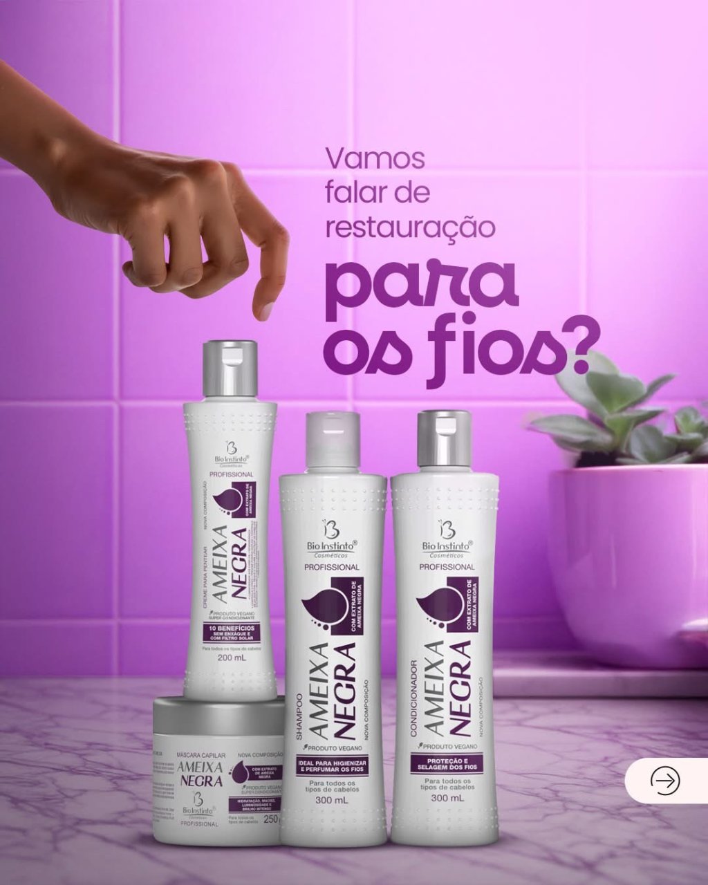 Kit ameixa negra 4pçs