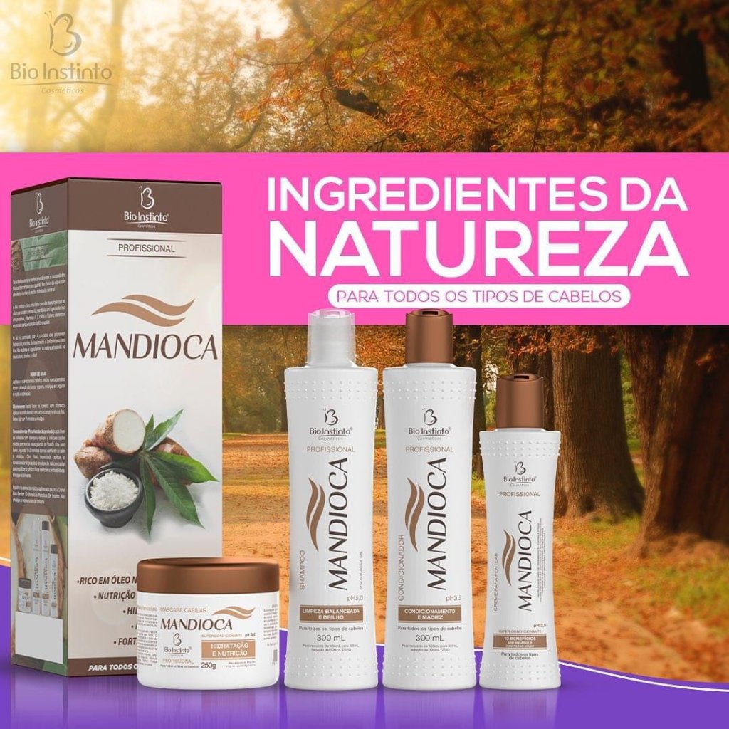 Kit mandioca 4pçs