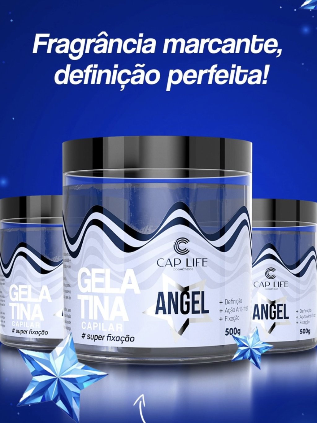 Gelatina capilar angel