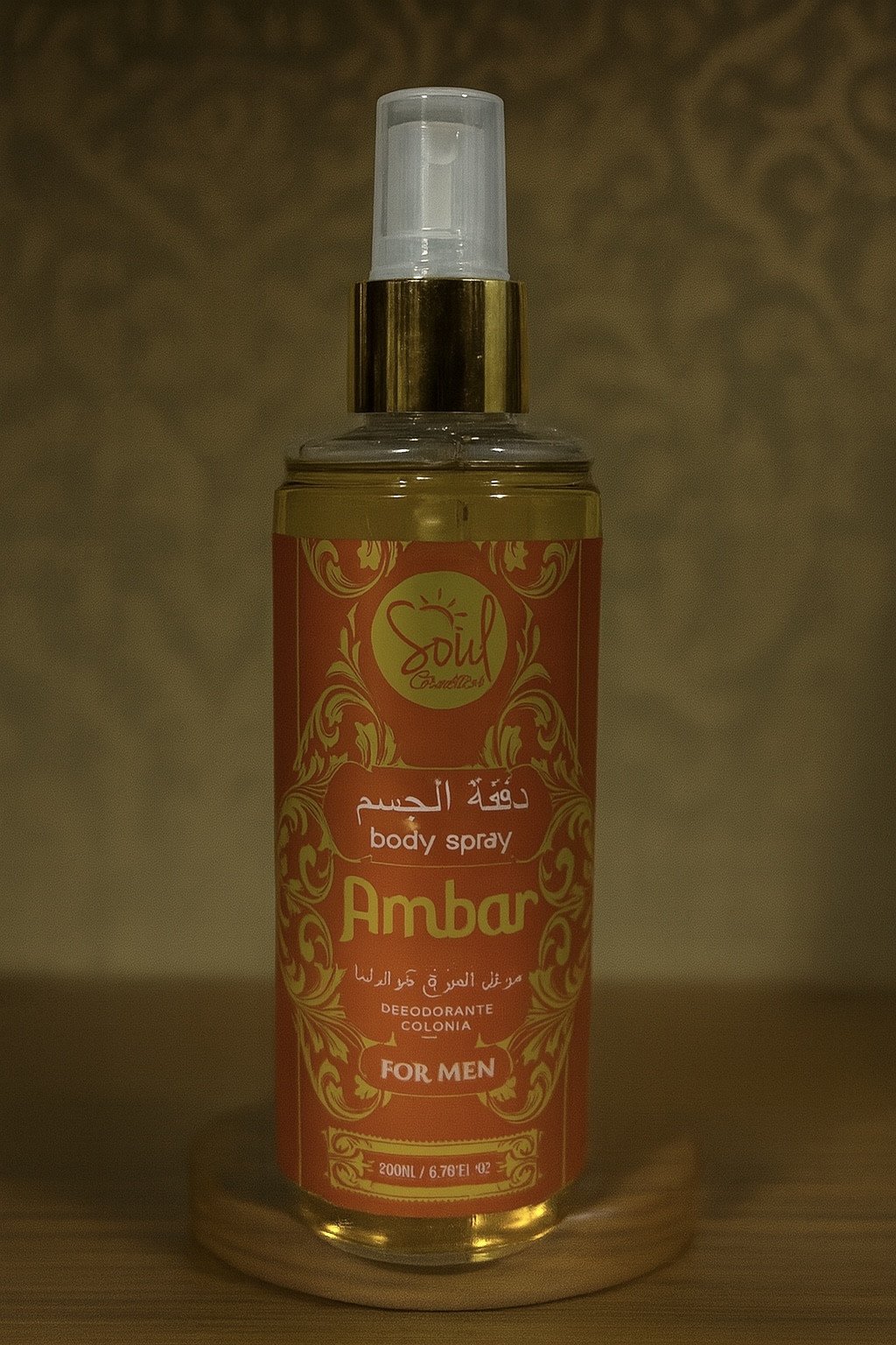 Body splash ambar