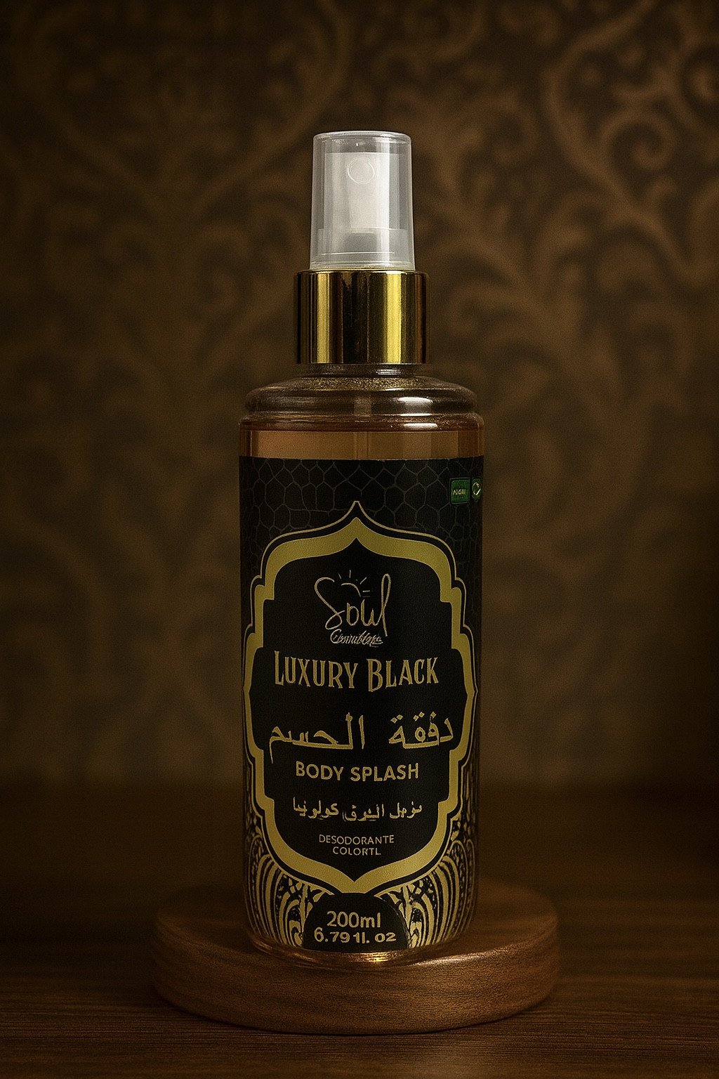Body splash luxury black 