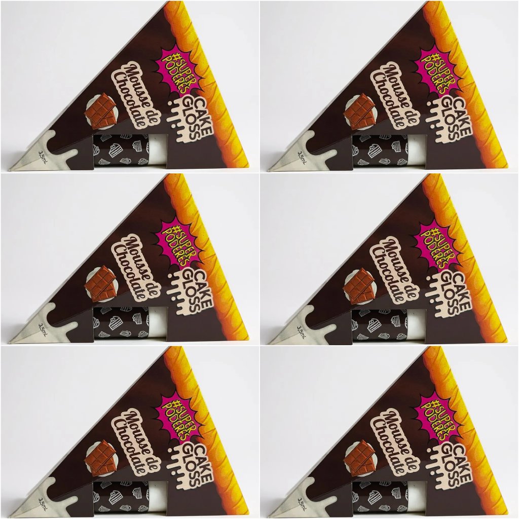 Combo 6 gloss labial de chocolate