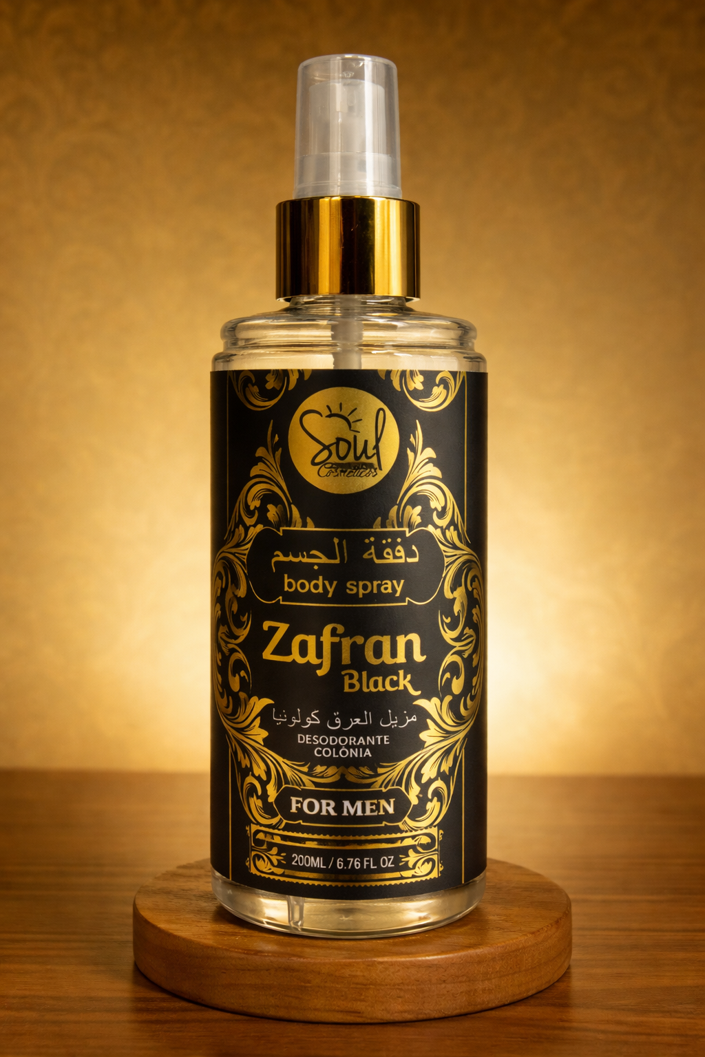 Body splash Zafran black