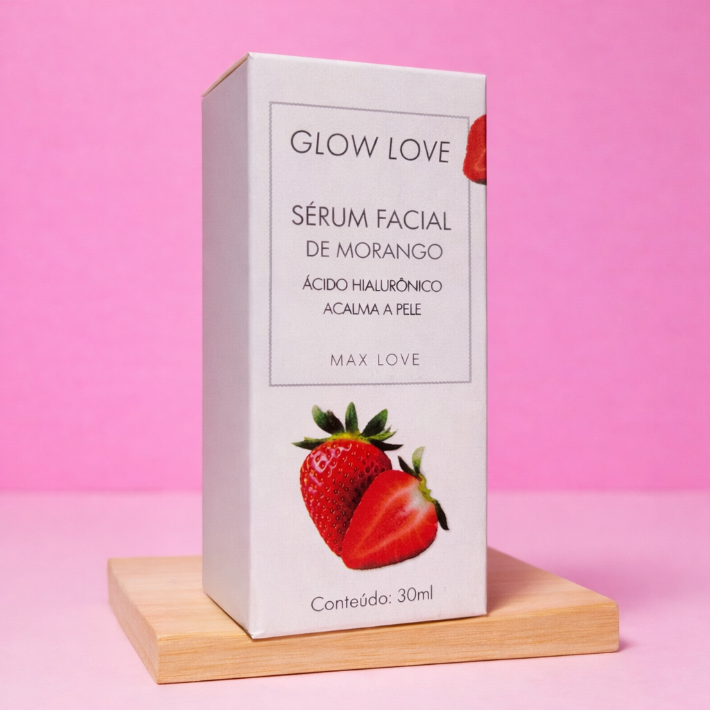 Serum facial de morango 