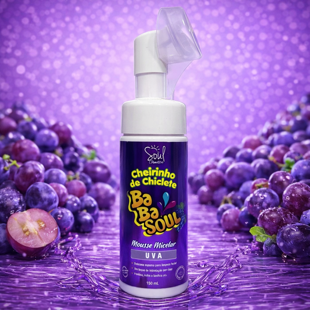 Mousse micelar de uva