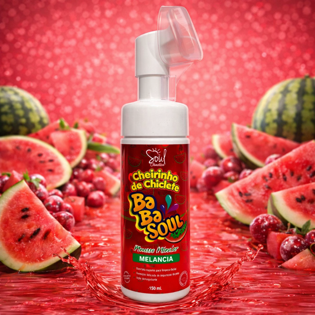 Mousse micelar babasoul de melancia