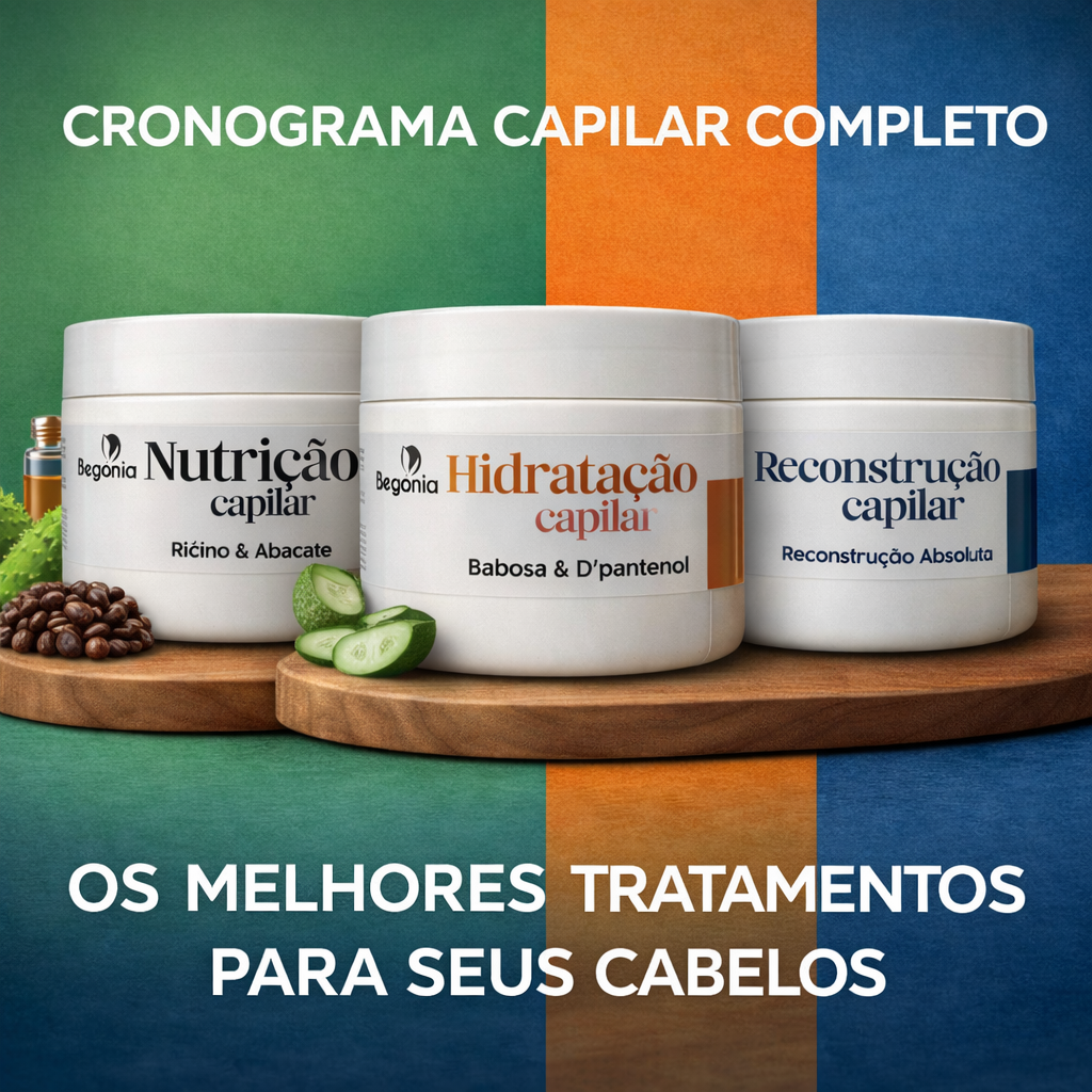 Kit cronograma de máscaras 