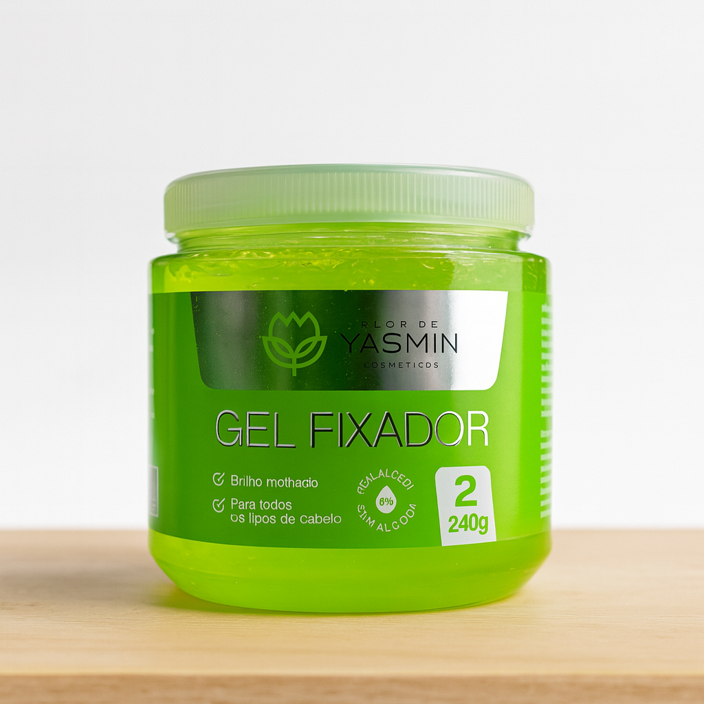 Gel fixador verde