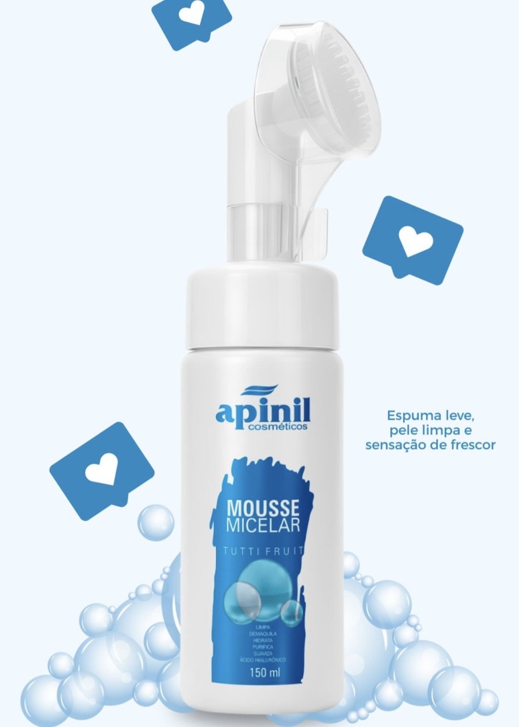 Mousse micelar tuttifruti 