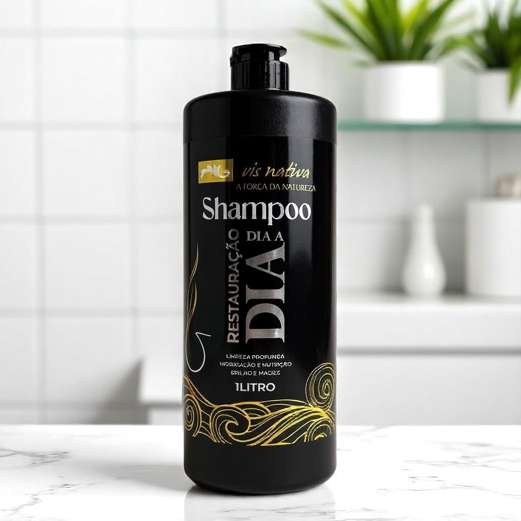 Shampoo 1 litro dia a dia