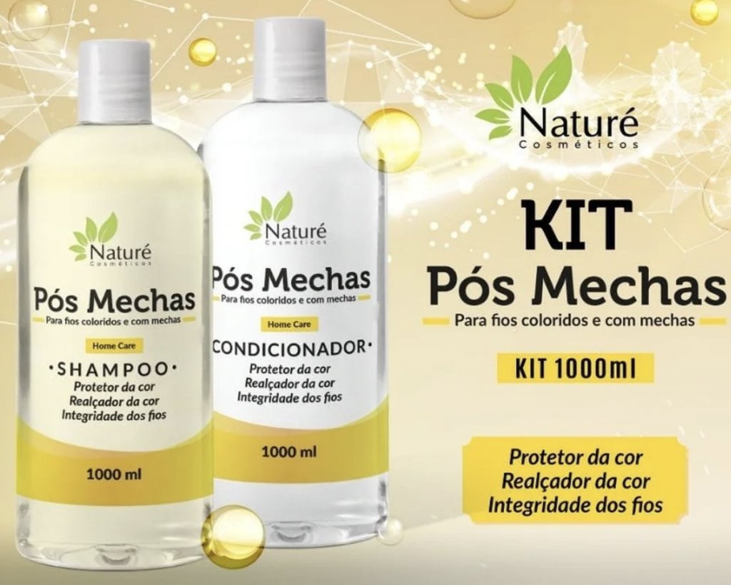 Kit pós mechas 1litro