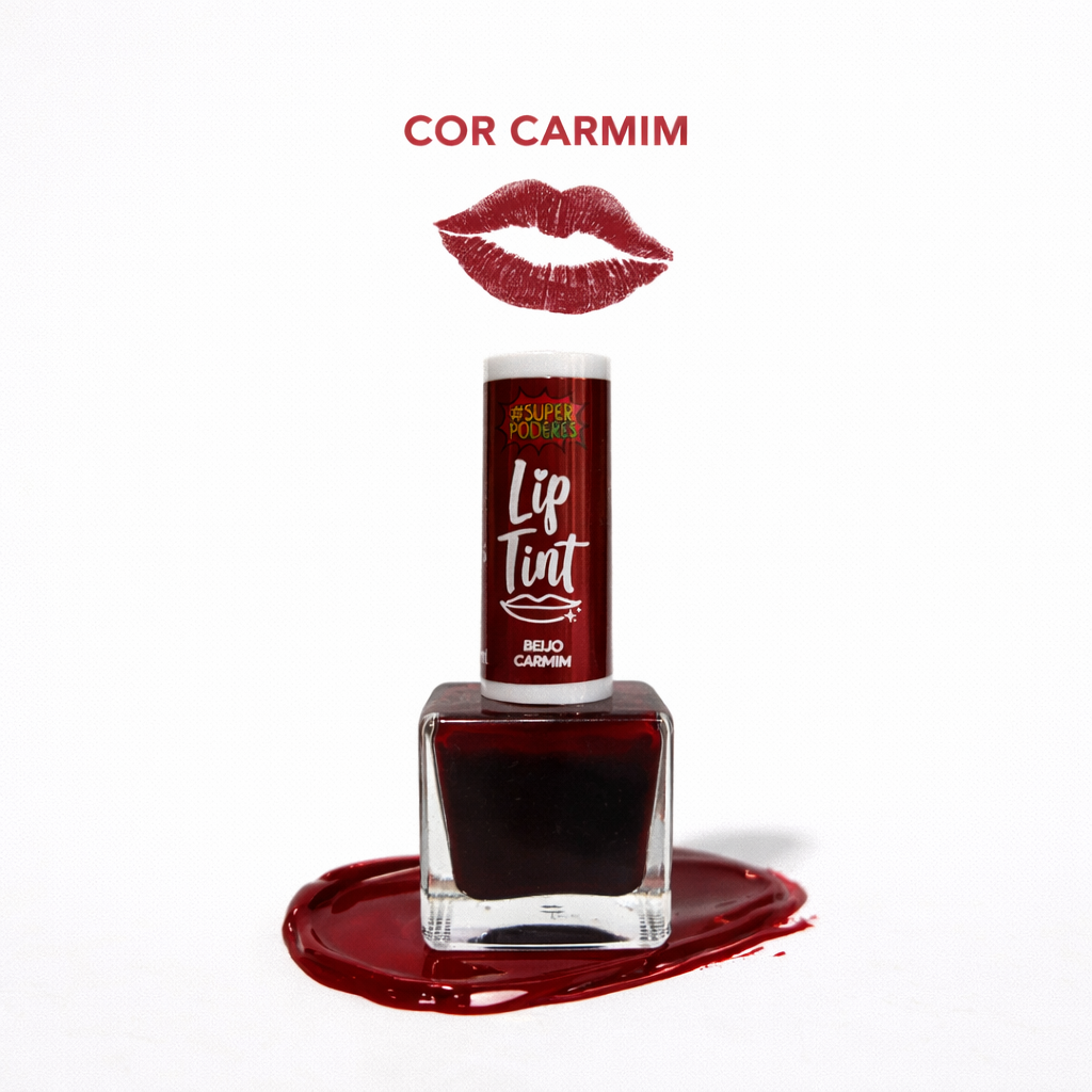 Lip tint cor Carmim