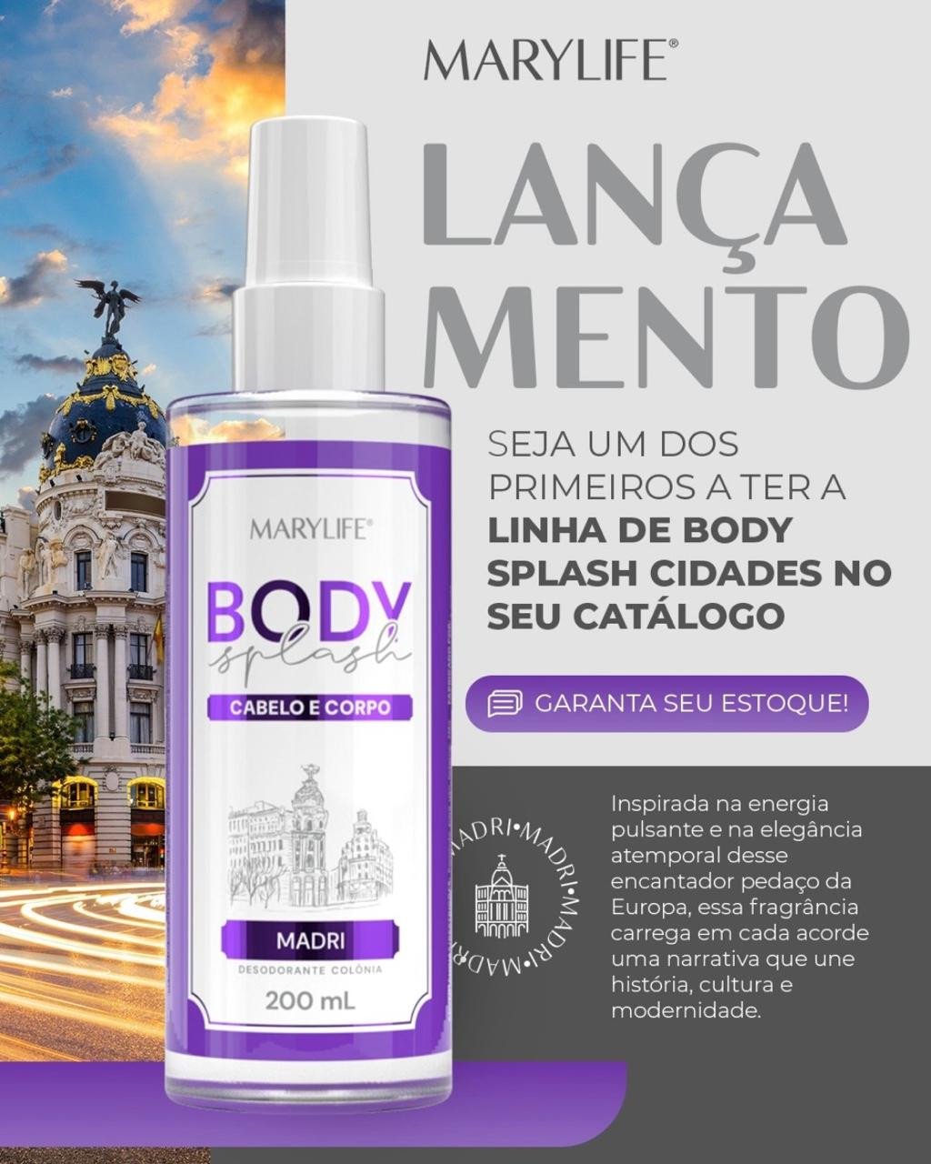 Body splash madri