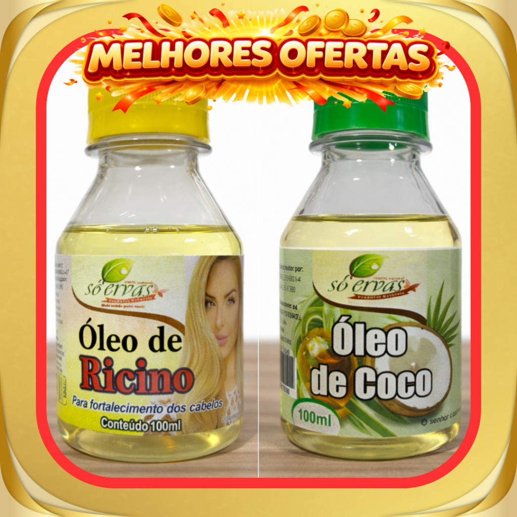 Óleo capilar natural