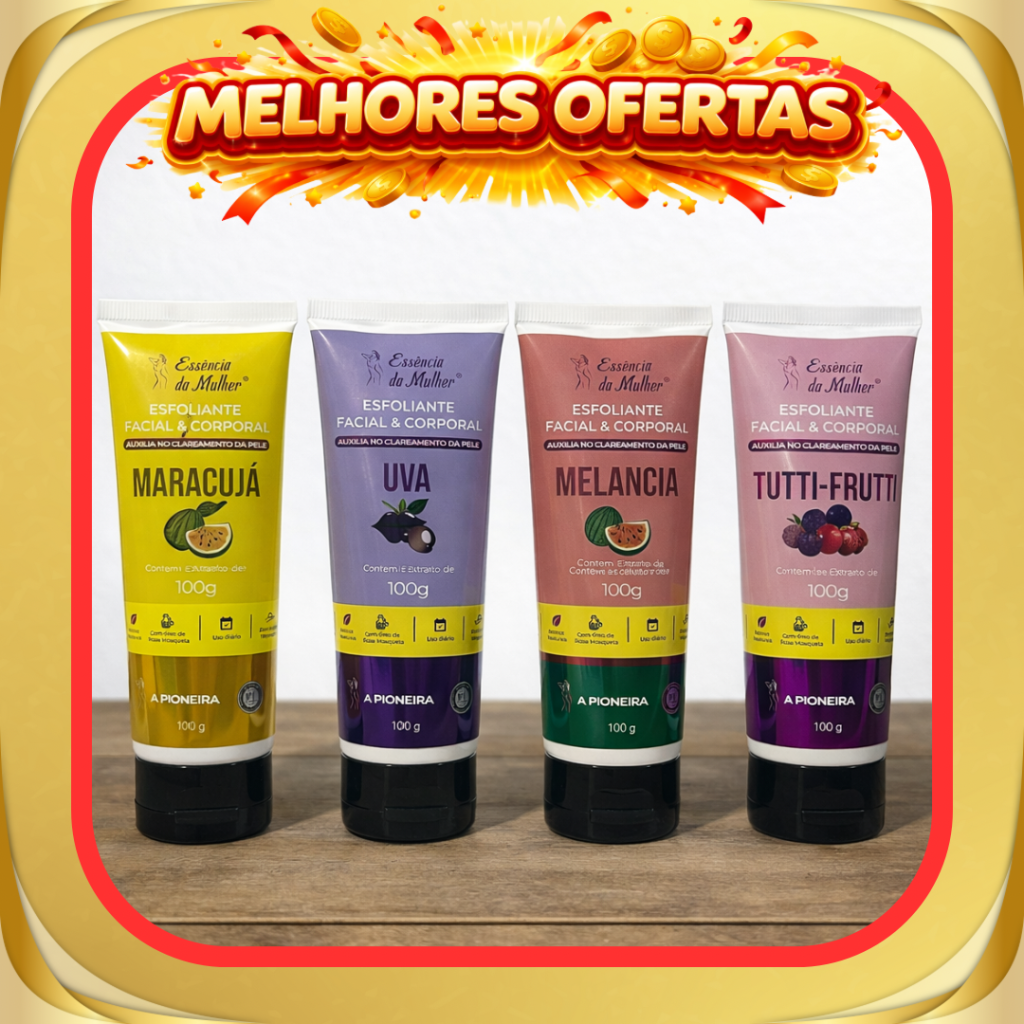 Esfoliante corpo e rosto 100g