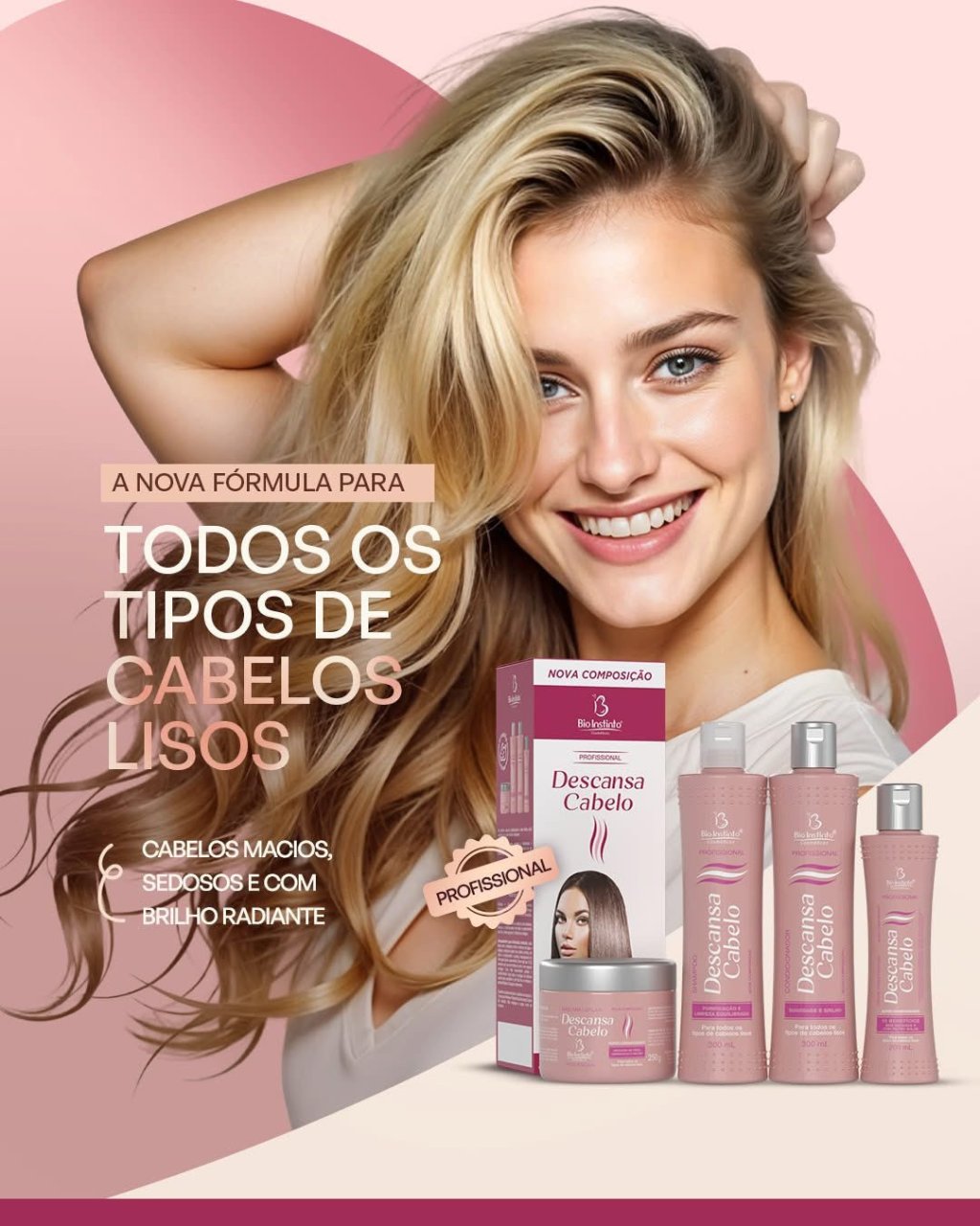 Kit descansa cabelo