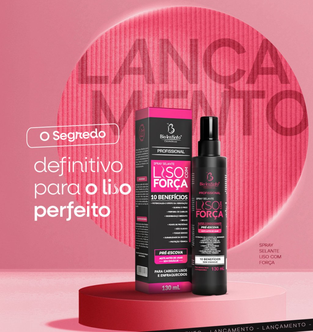 Spray liso com força 
