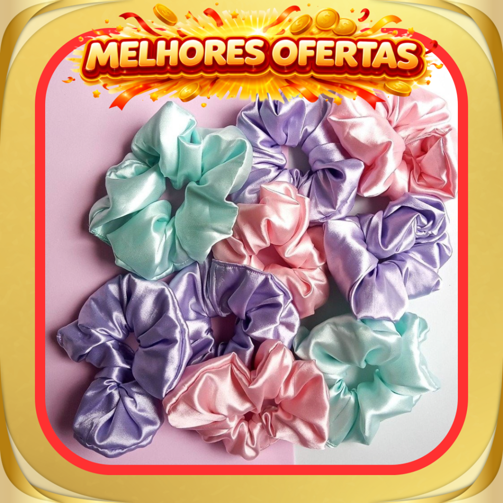 Combo 12 xuxinha de cetim 