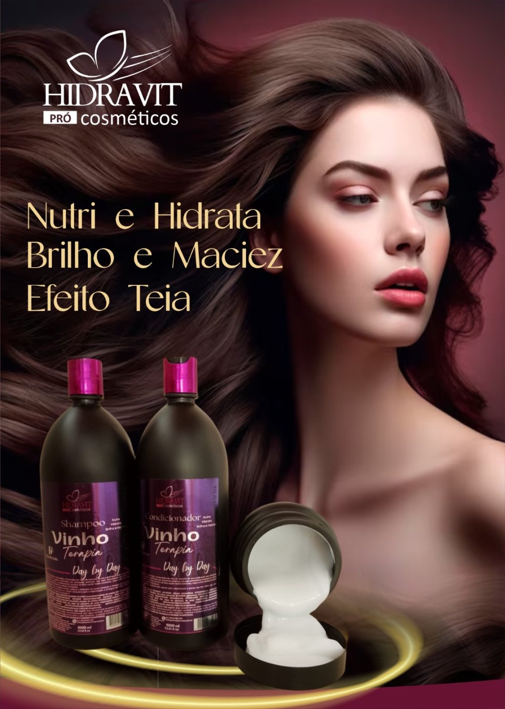 Kit vinho terapia 1Litro 