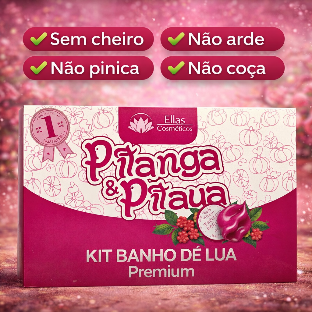 Banho de lua pitanga e pitaya 
